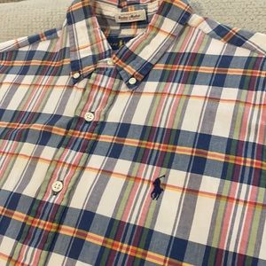 L Ralph Lauren Short Sleeve Button Down